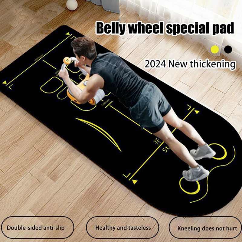 Pilates Yoga Mat Thickness - Yoga Mat Non Slip Shock Absorber