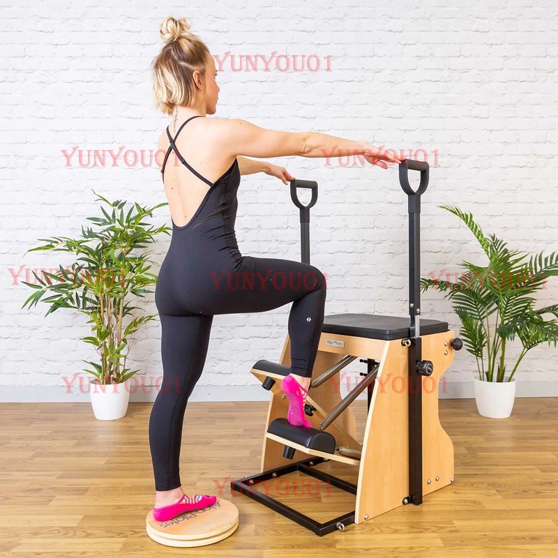 Solid Wood Pilates Rotating Di - Pilates Yoga Stretching review and price