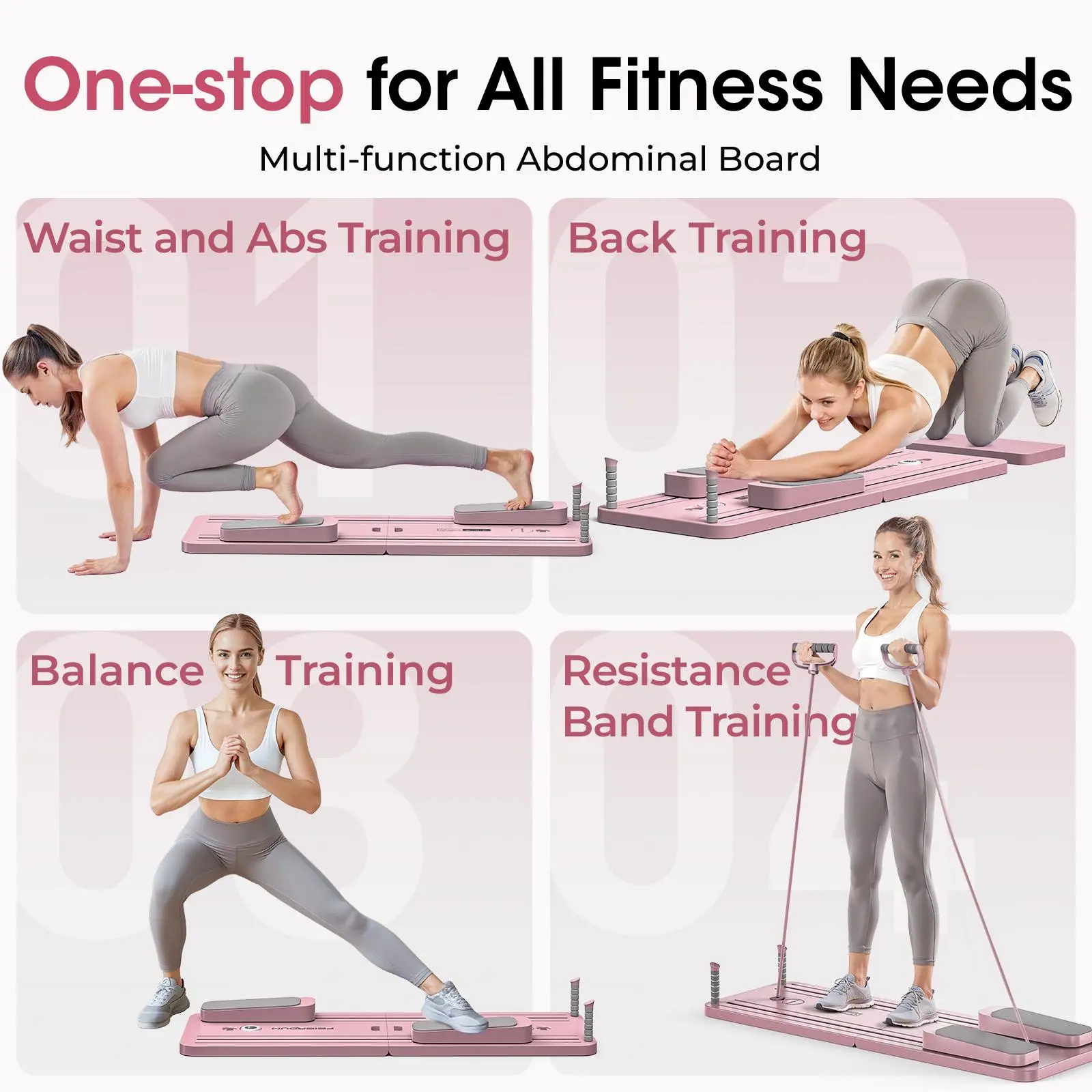 Foldable Pilates Board Multifu - Pilates & Yoga Knokke review and price