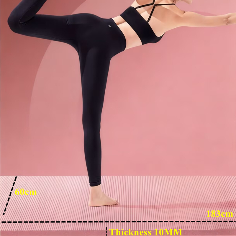 Training 183x60cm  Non-slip Tr - Pilates Yoga Mat Thickness review and price