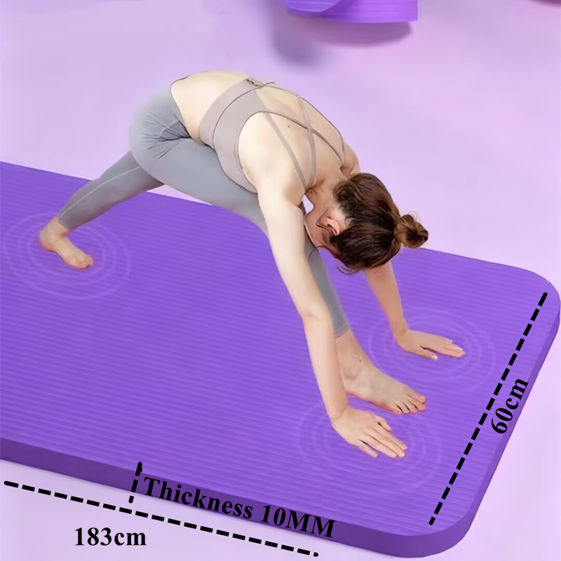 Training 183x60cm  Non-slip Tr - Pilates Yoga Mat Thickness review and price
