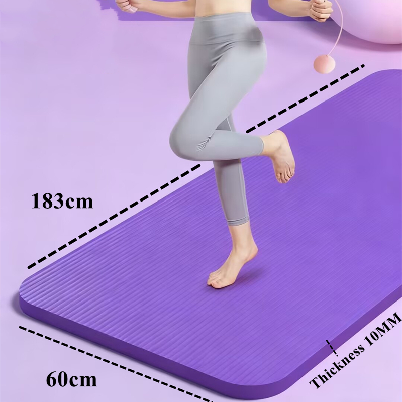 Training 183x60cm  Non-slip Tr - Pilates Yoga Mat Thickness review and price