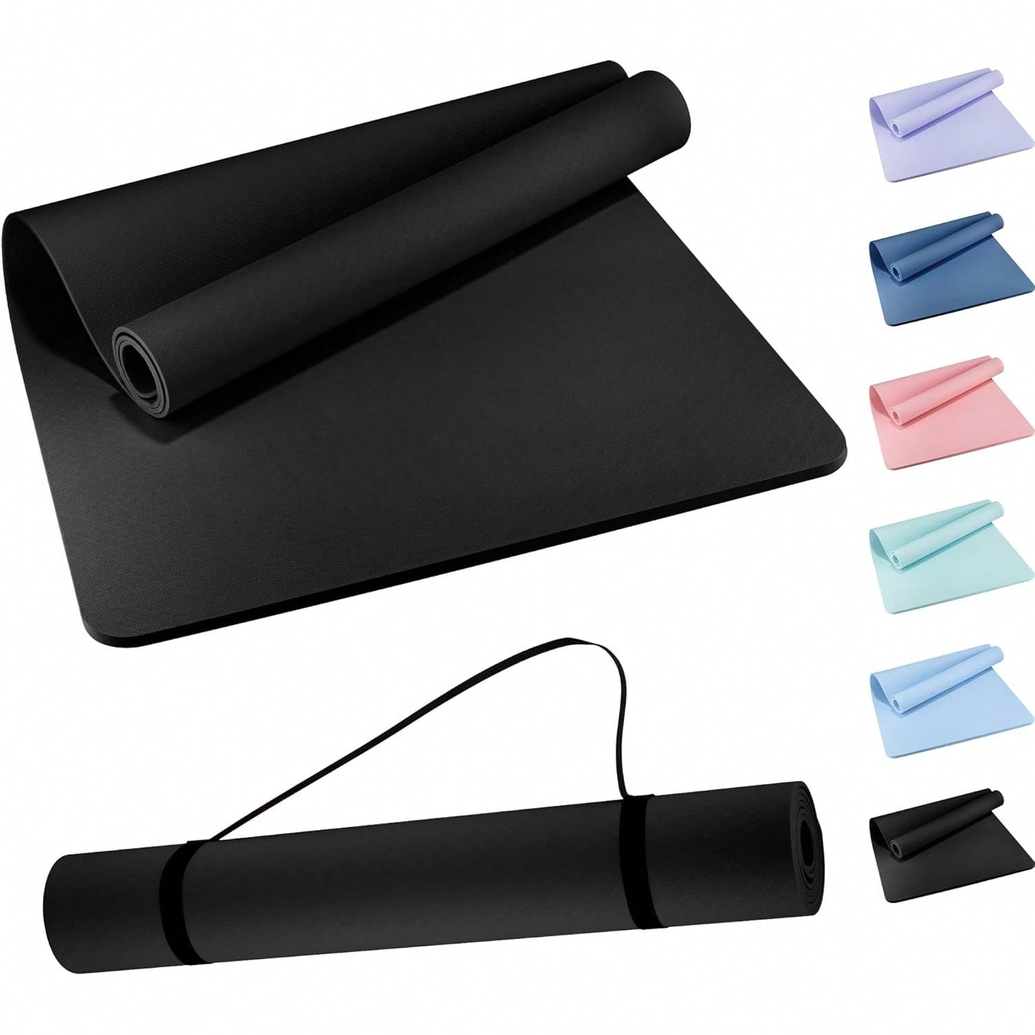 Extra Wide 8mm TPE Yoga Mat, N - Pilates Yoga Hiit review and price