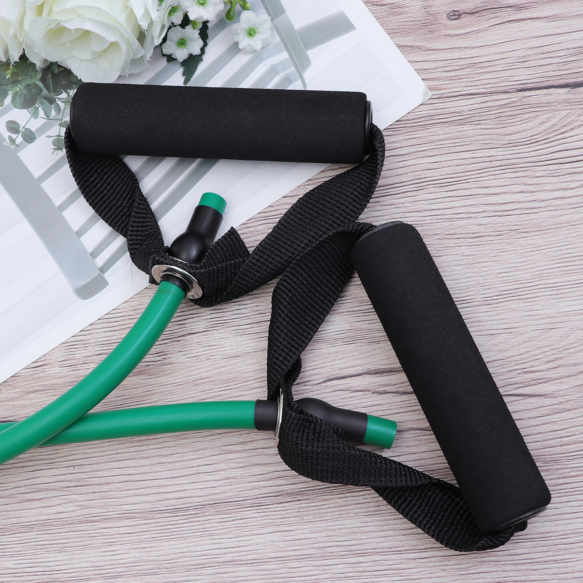 1Pcs Natural Latex Elastic Res - Pilates Yoga Stretching review and price