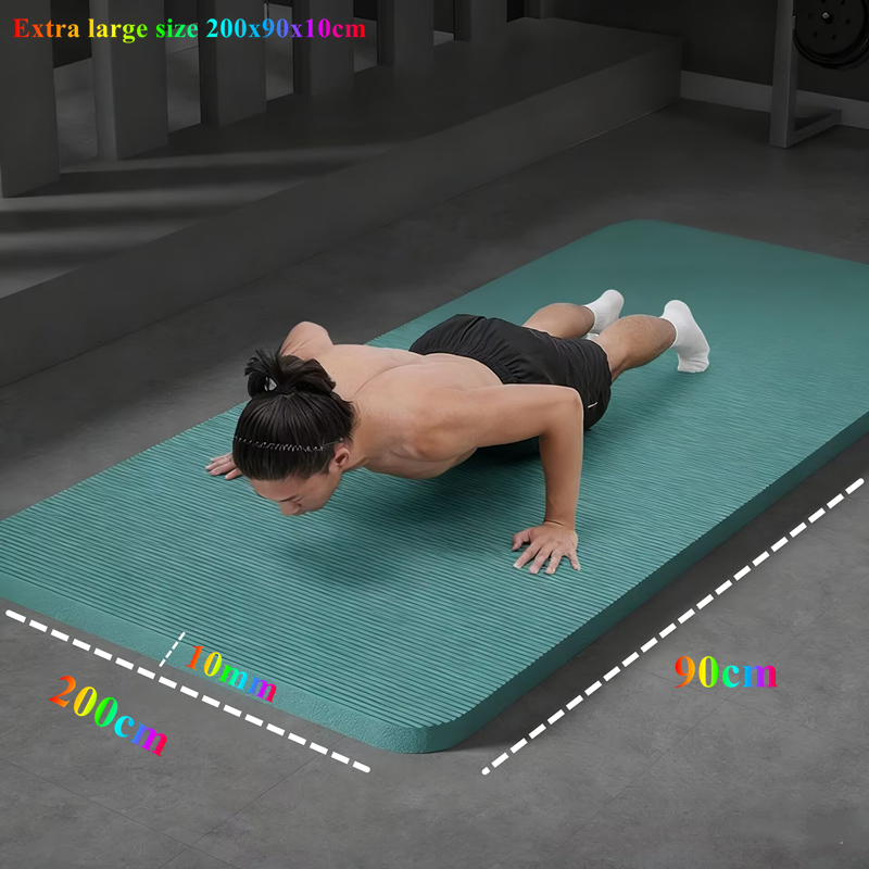 200x90x1cm Thick Training Yoga - Pilates Yoga Mat Thickness review and price