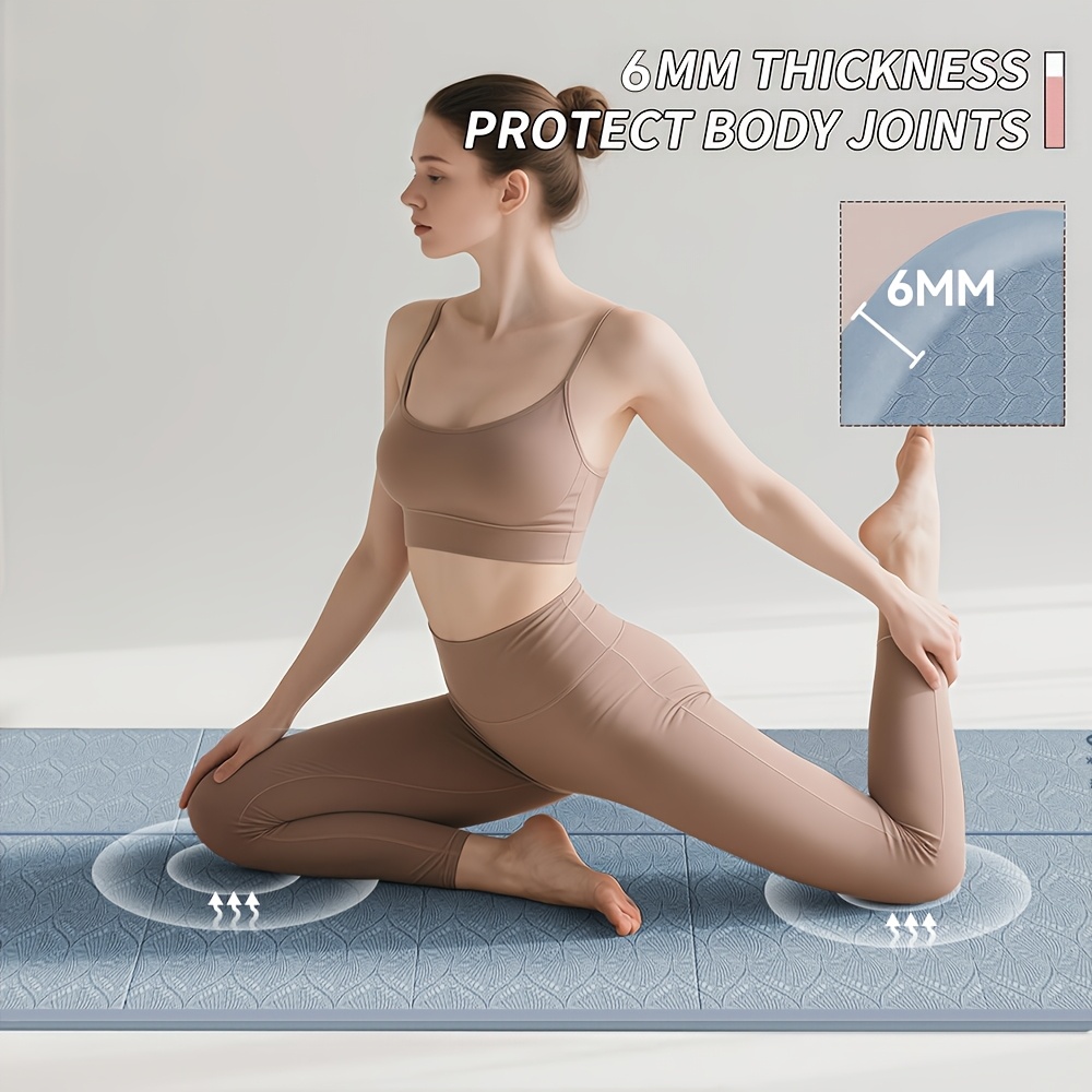 Non-Slip Extra Thick Foldable  - Pilates Yoga Mat Thickness review and price