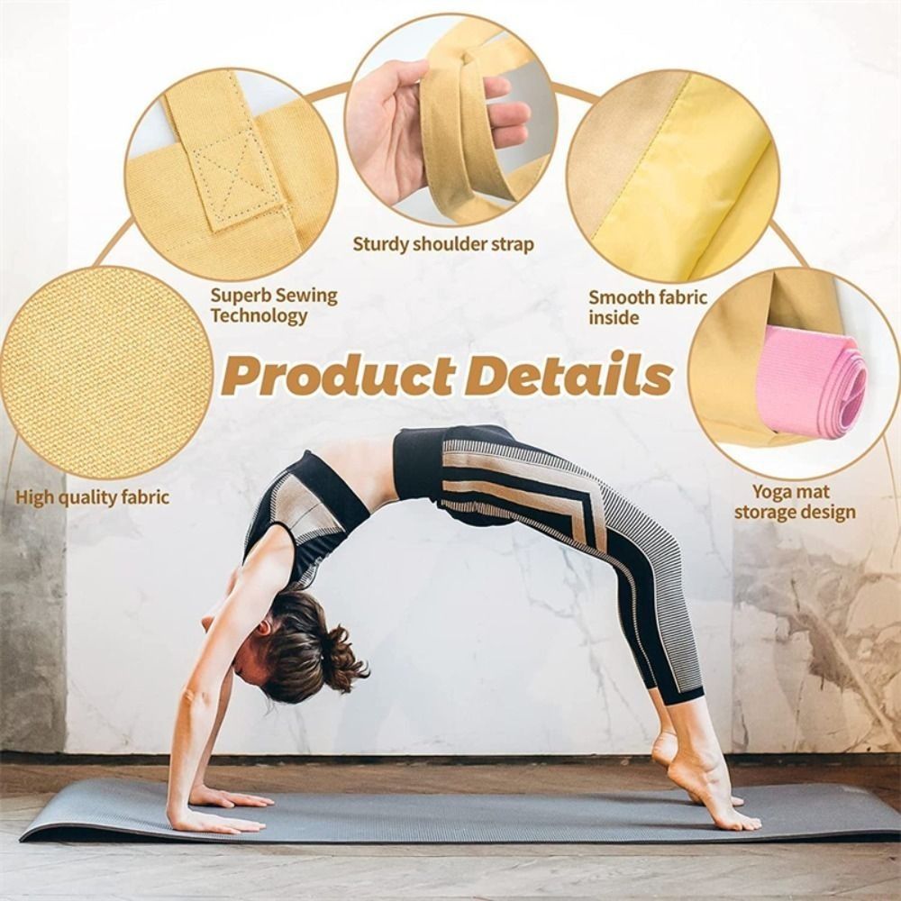 Large Capacity Yoga Mat Carry  - Pilates Yoga Mat Thickness review and price