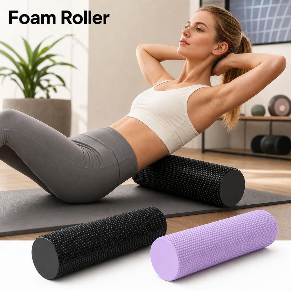 EVA Yoga Foam Roller High Dens - Pilates Yoga Stretching review and price