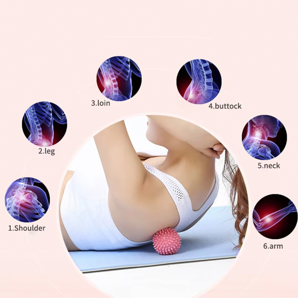 6CM Spiky Massage Ball,Myofasc - Pilates Yoga Ball review and price